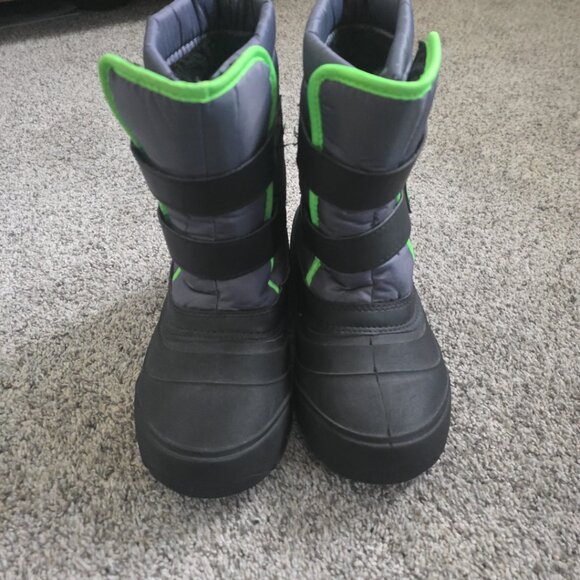 Wonder Nation Boys Winter Boots Size 3 - Picture 2 of 6